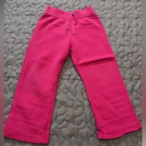 toddler girls y2k straight leg sweatpants